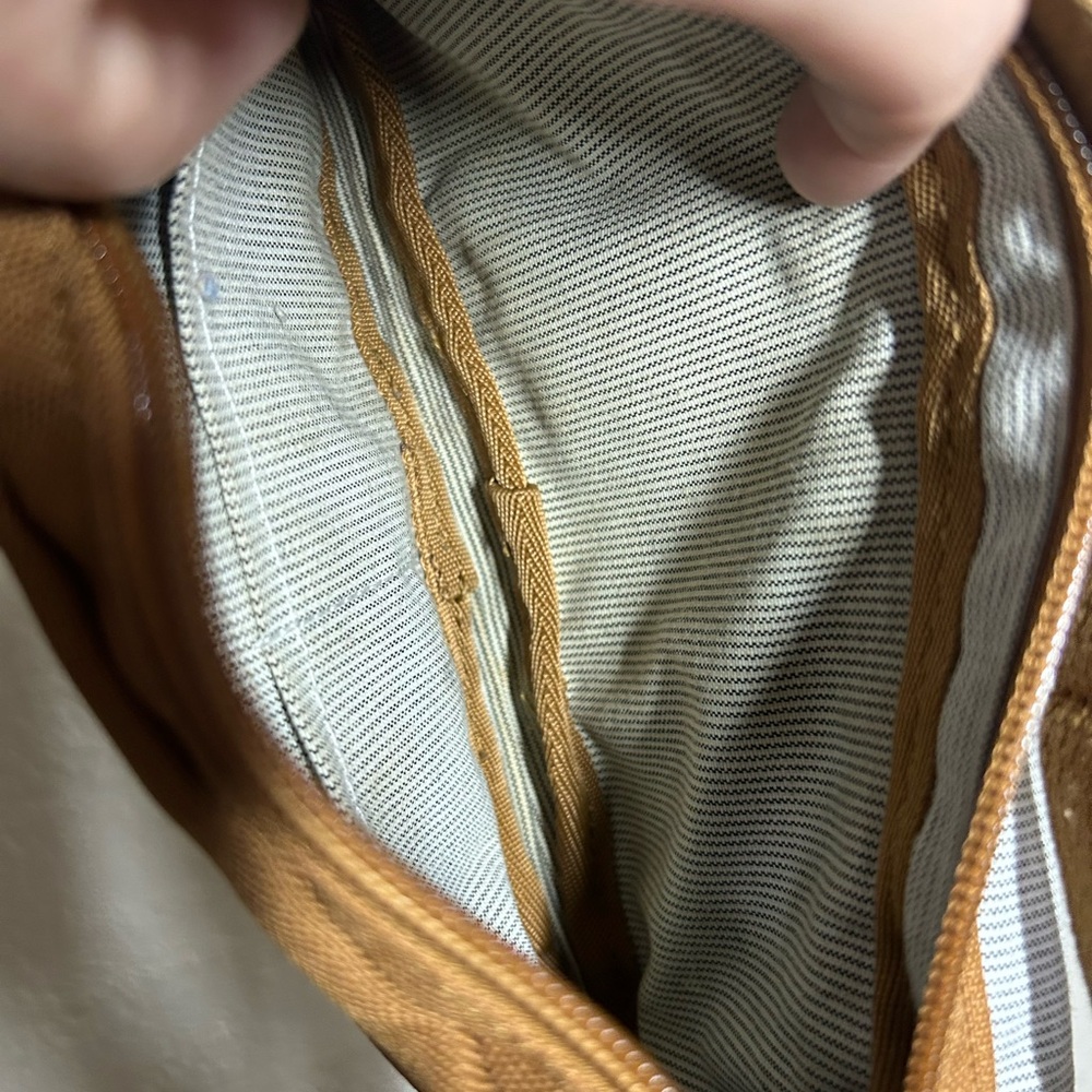 Carhartt Brown Canvas Messenger Crossbody Bag - Picture 5 of 5